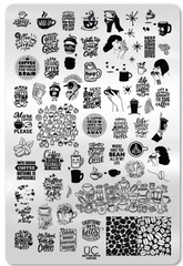 Better with Coffee - Uber Chic Stamping Plate